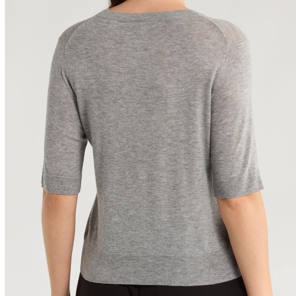 Vince NWT Wool Cashmere Blend Sweater Gray Size Small - Picture 3 of 10